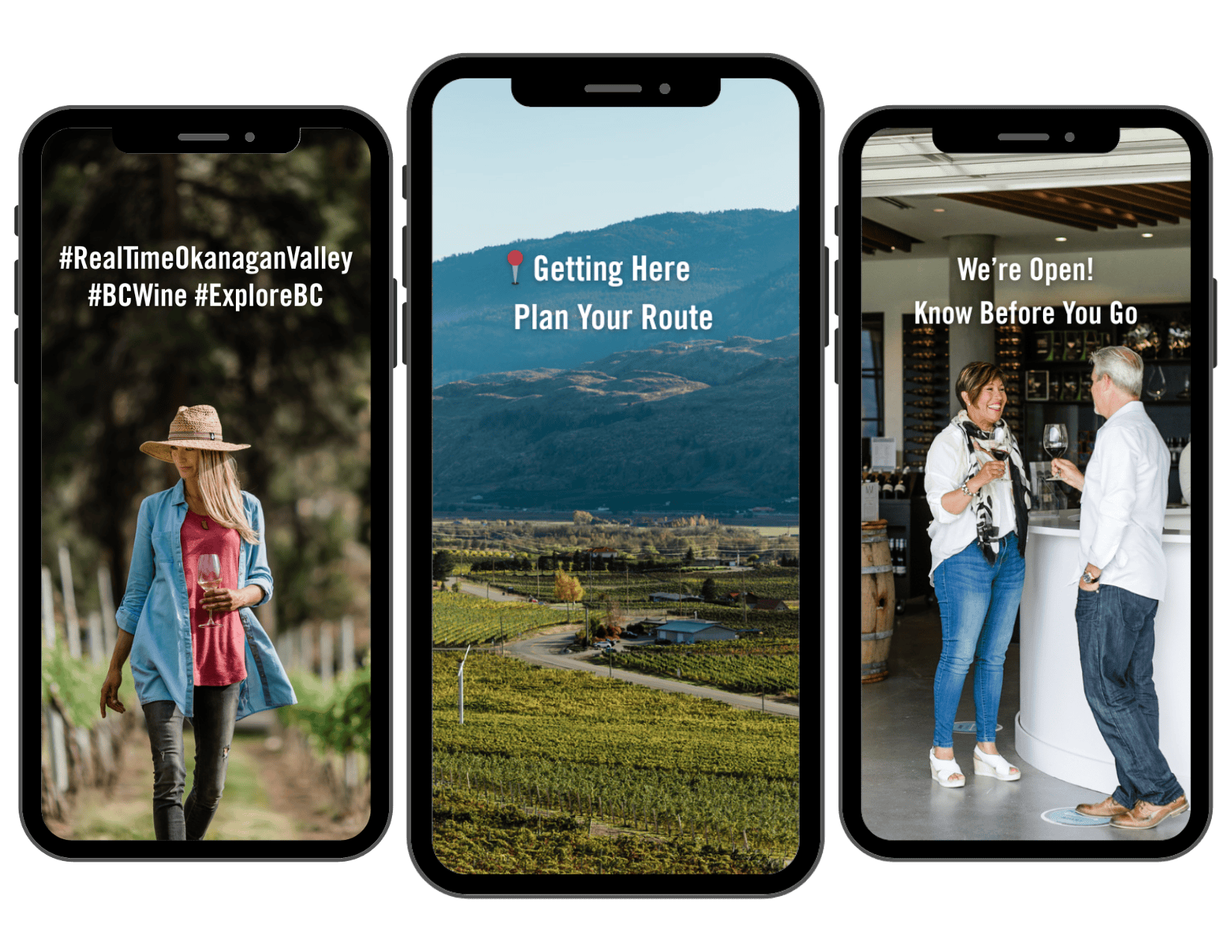 April is BC Wine Month Media Drop Postcard