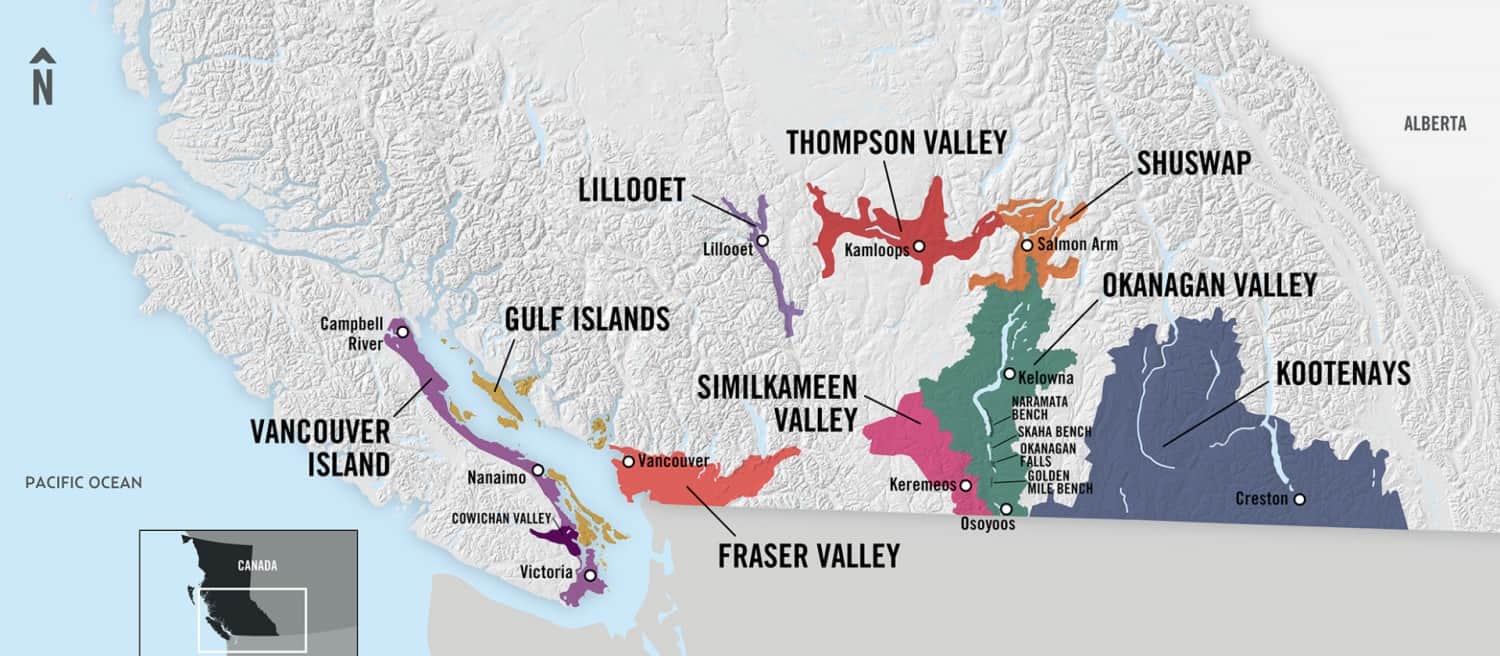 Bc Wine Country British Columbia Wineries And Award Winning Wines 