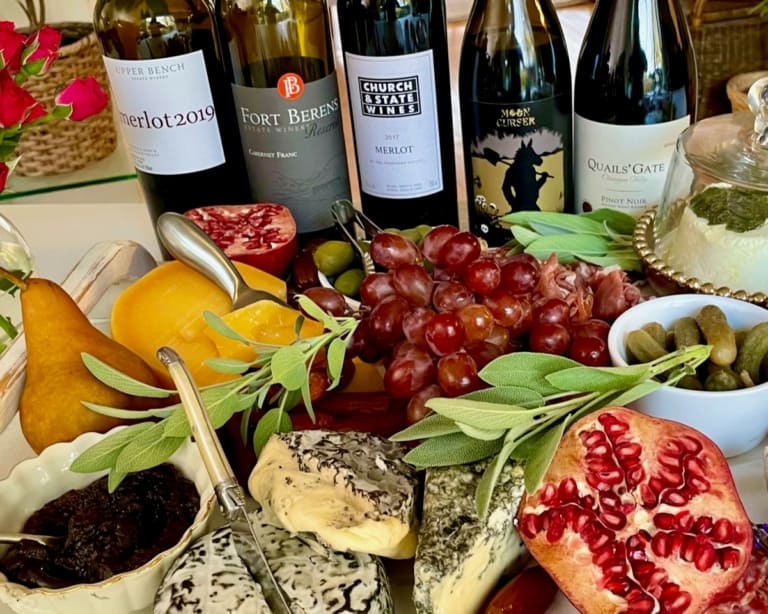 10 Step Guide BC Wine & Cheese Charcuterie Board Wines of British