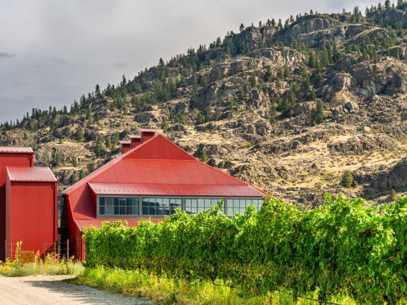 The Red Barn at Jagged Rock