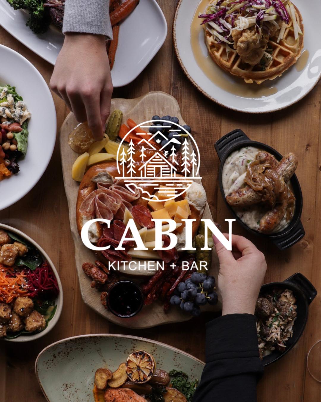 Cabin Kitchen and Bar